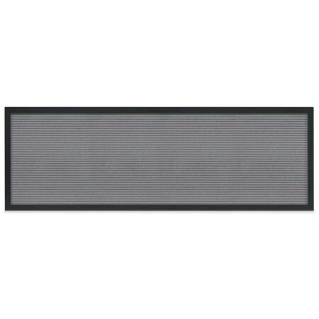 United Visual Products Sliding Door Indoor Enclosed Corkboard, 4 UV9025ACS-WHITE-PEARL